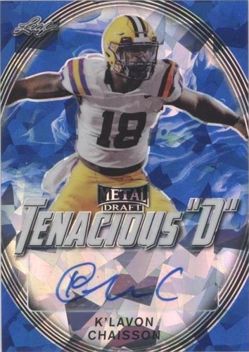 2020 Leaf Metal Draft K'Lavon Chaisson #TD-KLC
