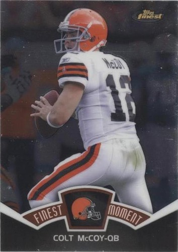 2012 Topps Finest Colt McCoy #FM-CM