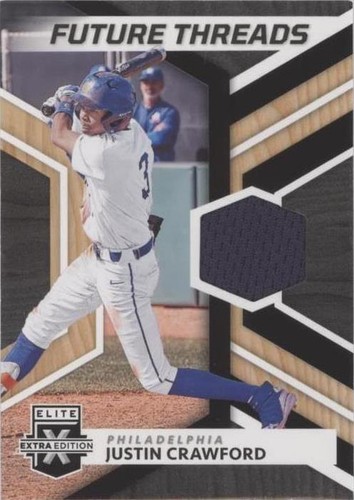 2022 Panini Elite Extra Edition - Justin Crawford #FT-JC