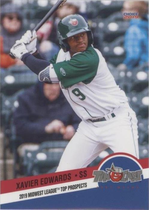 2019 Choice Midwest League Top Prospects - Xavier Edwards #15