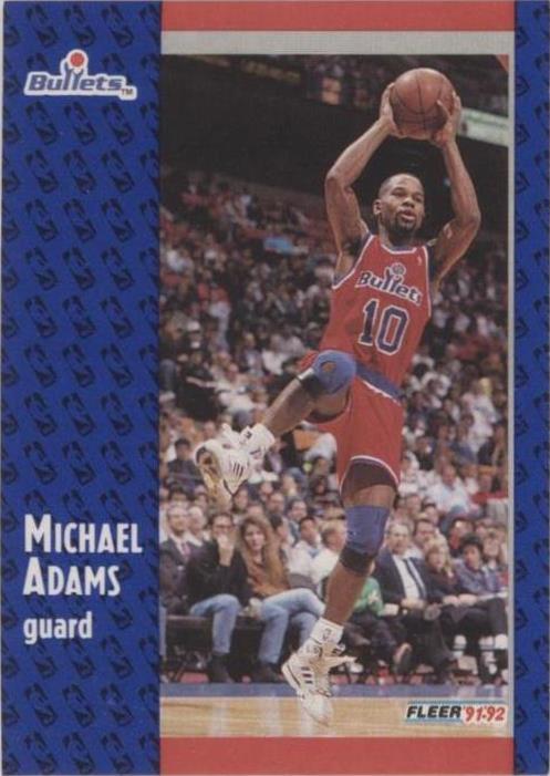1991-92 Fleer - Michael Adams #367