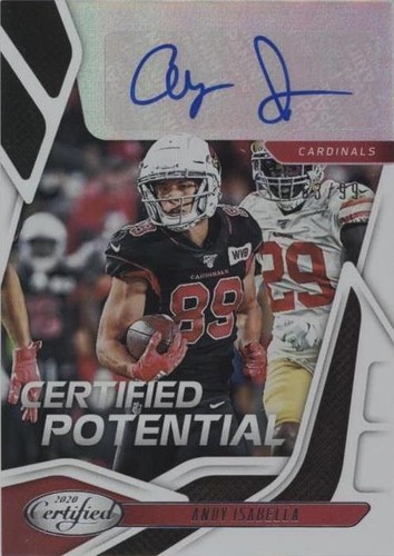 2020 Panini Certified Andy Isabella #CP-AI