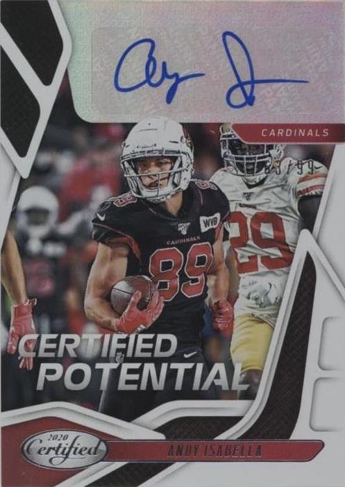 2020 Panini Certified Andy Isabella #CP-AI