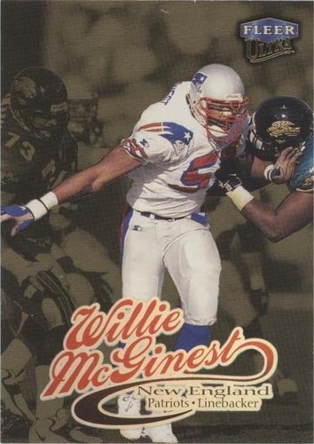 1999 Fleer Ultra Willie McGinest #66G