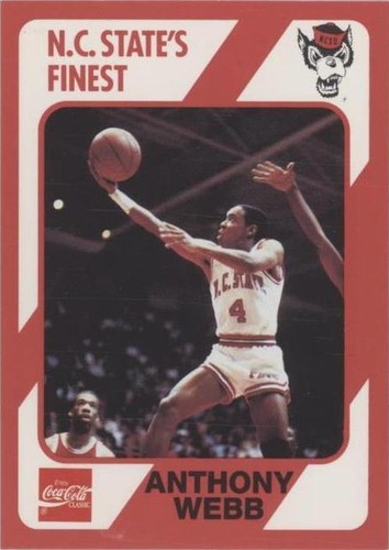 1989 Collegiate Collection North Carolina State Wolfpack - Spud Webb #132