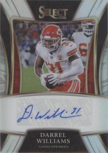 2021 Panini Select Darrel Williams #SSP-DWI