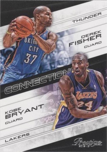 2012-13 Prestige - Kobe Bryant/Derek Fisher #18