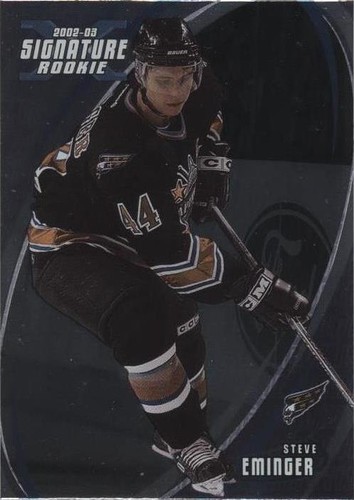 2002-03 In the Game Be A Player Signature Series - Steve Eminger #200