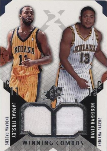 2004-05 SPx - David Harrison/Jamaal Tinsley #WC-TH