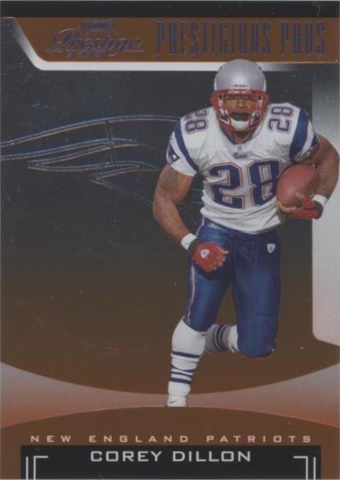 2006 Playoff Prestige Corey Dillon #PP-22