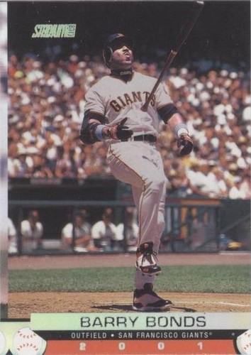 Barry Bonds 2001 Topps Stadium Club Baseball San Francisco Giants