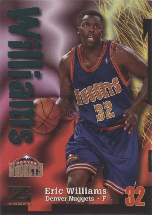 Skybox Z-Force 1997-98 - Eric Williams #119