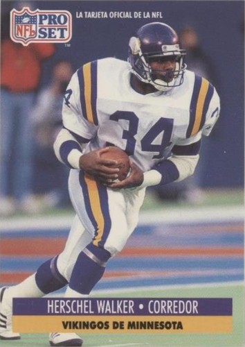 1991 Pro Set Spanish Herschel Walker #144