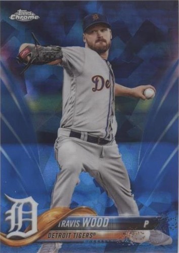 2018 Topps Chrome Sapphire Edition - Travis Wood #547