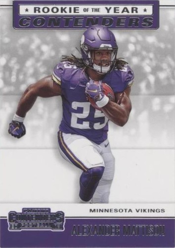 2019 Panini Contenders Alexander Mattison #RYA-AM