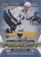 2005-06 Upper Deck NHL Finalist - Markus Naslund #57