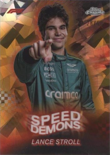 2024 Topps Chrome Sapphire Edition Formula 1 - Lance Stroll #SD-12