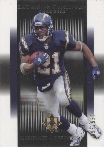 2005 Ultimate Collection LaDainian Tomlinson #80