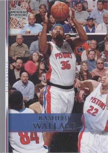 2007-08 Upper Deck - Rasheed Wallace #129