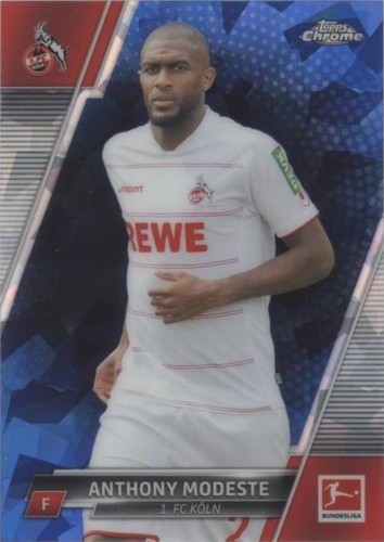 2021-22 Topps Chrome Bundesliga Sapphire Edition Anthony Modeste #57