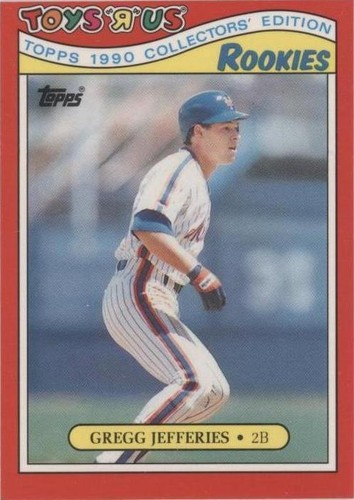 1990 Topps Toys R Us Rookies - Gregg Jefferies #16