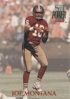 1992 Pro Set Power Joe Montana #16