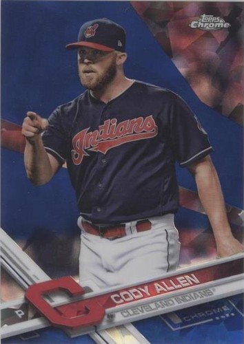 2017 Topps Chrome Sapphire Edition - Cody Allen #436