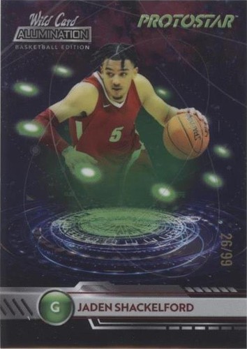 2021-22 Wild Card Alumination - Jaden Shackelford #PS-24