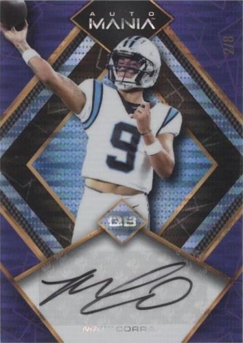 2022 Wild Card Auto Mania Matt Corral #AM-D94