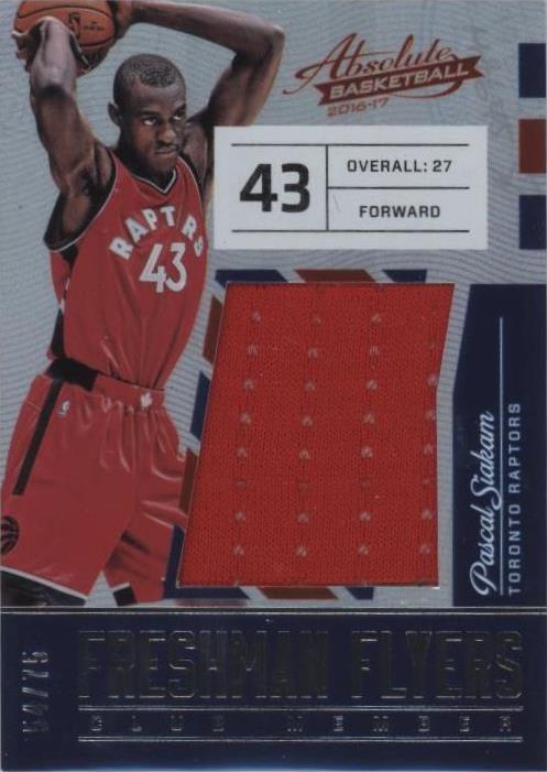 2016-17 Panini Absolute - Pascal Siakam #20