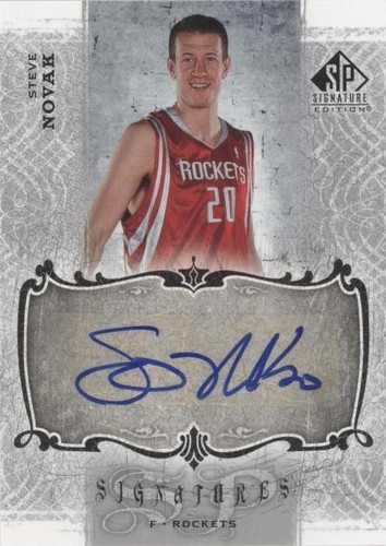 2006-07 SP Signature Edition - Steve Novak #SPS-NO