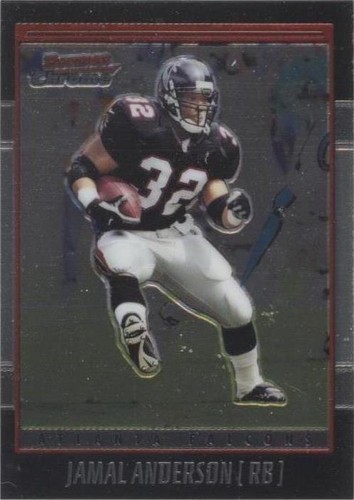 2001 Bowman Chrome Jamal Anderson #21