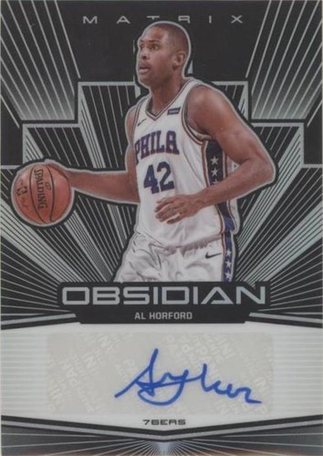 2019-20 Panini Obsidian - Al Horford #MA-AHF