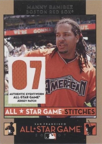 2007 Topps Updates & Highlights - Manny Ramirez #ASMR