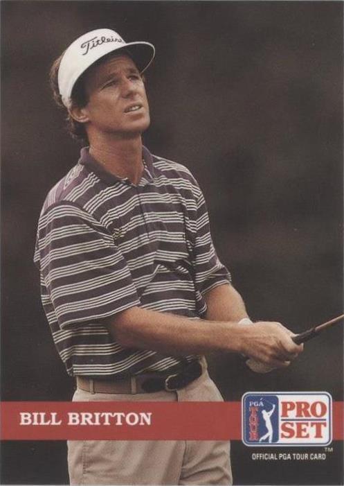 1992 Pro Set Golf - Bill Britton #83