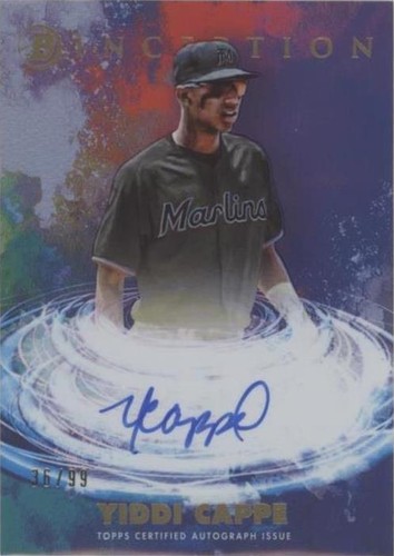 2021 Bowman Inception - Yiddi Cappe #PPA-YCA