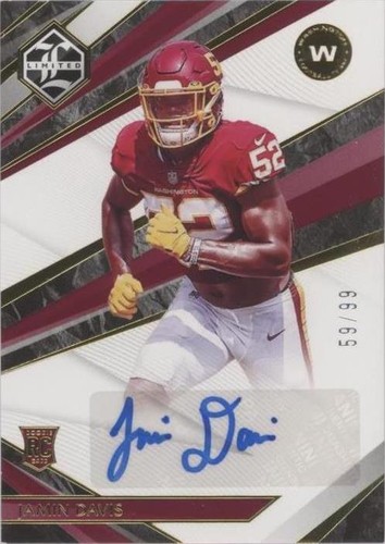 2021 Panini Limited Jamin Davis #211