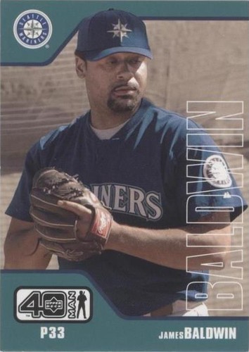 2002 Upper Deck 40 Man - James Baldwin #187