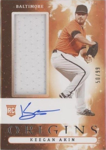 2021 Panini Chronicles - Keegan Akin #OJA-KA