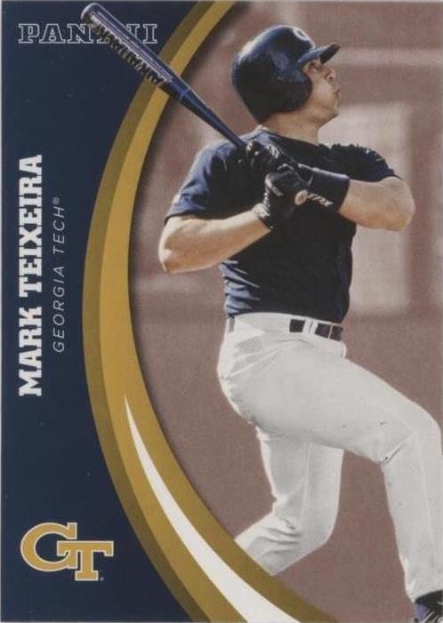 Chaquetas amarillas Panini Georgia Tech 2016 - Mark Teixeira #29