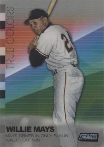 2015 Topps Stadium Club - Willie Mays #TCA-WM