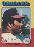 1975 O-Pee-Chee - Paul Blair #275
