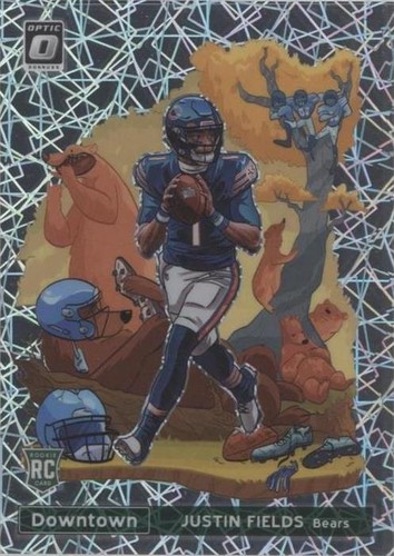 2021 Panini Donruss Optic Justin Fields #DT-39