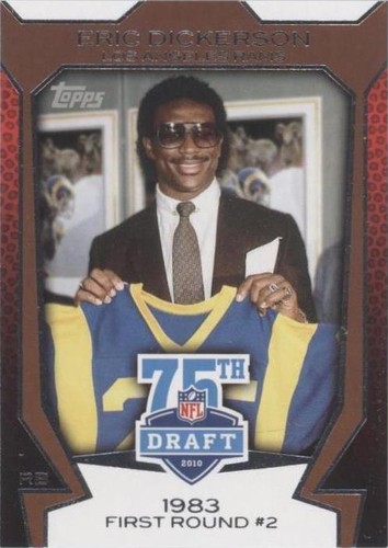 2010 Topps Eric Dickerson #75DA-45