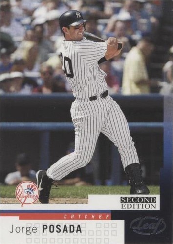 2004 Leaf Second Edition - Jorge Posada #59