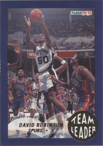 1992-93 Fleer #1 David Robinson Total D | eBay