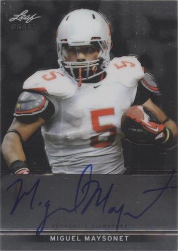 2013 Leaf Metal Draft Miguel Maysonet #BA-MM1