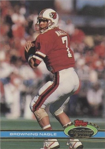 1991 Topps Stadium Club Browning Nagle #326