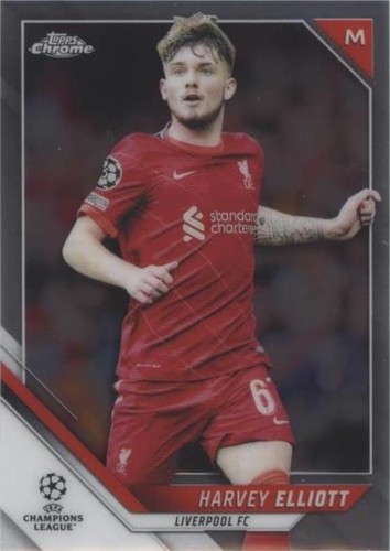2021-22 Topps Chrome UCL Harvey Elliott #27
