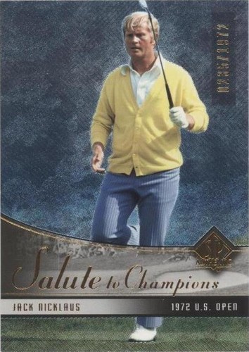 2004 SP Authentic - Jack Nicklaus #72